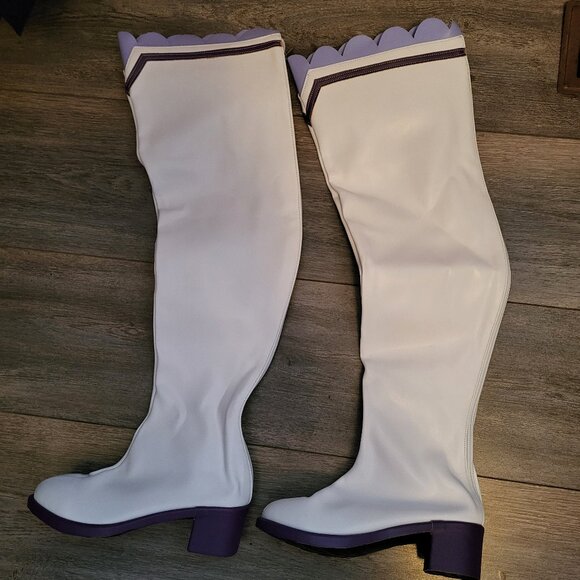 Emilia Re:Zero cosplay boots - Picture 1 of 3